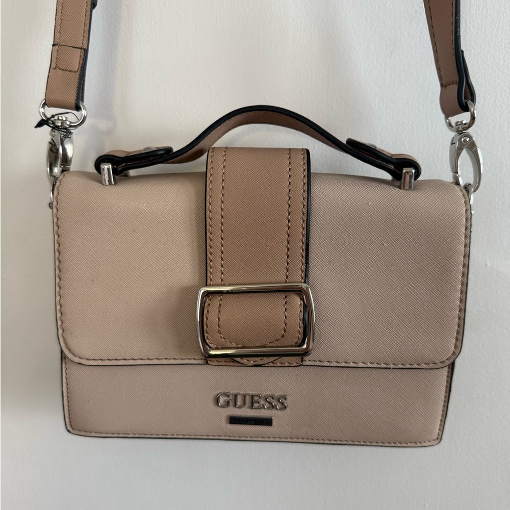 GUESS Beige Crossbody Bag